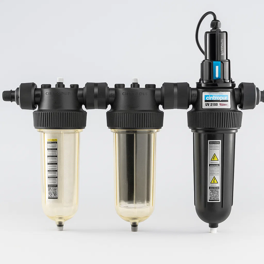 NW25 Trio UV 25W – Vattenfilter för egen brunn med UV-rening